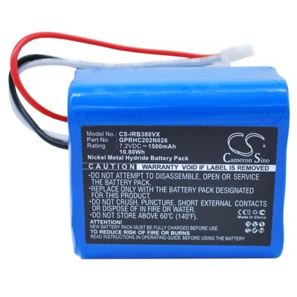 batteri f. iRobot Braava 390T